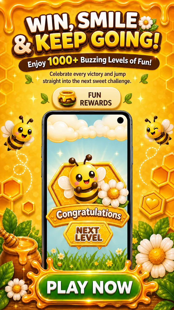 BeeWay: Grid Puzzle Game screenshot 3