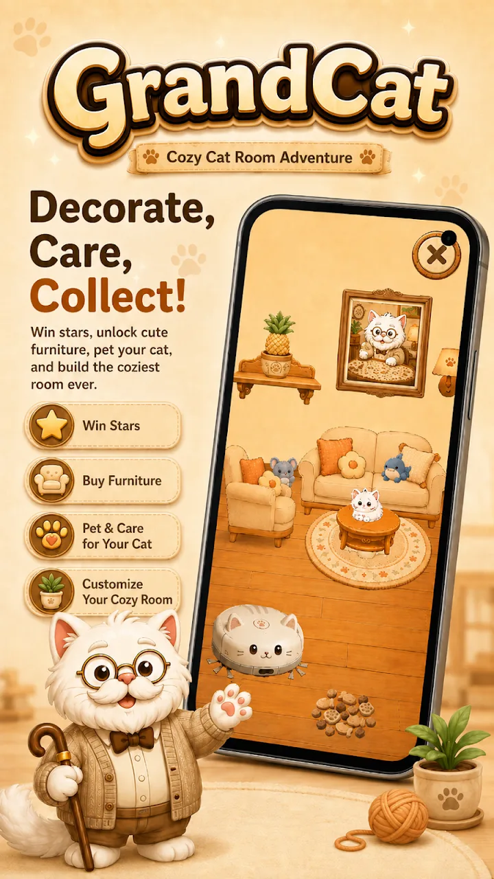 GrandCat: Memory Match Puzzle screenshot 3