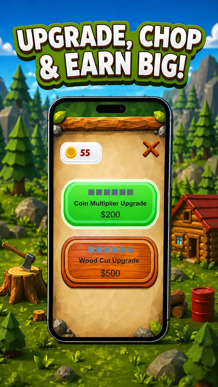 Spin & Chop: Wood Cutting screenshot 3