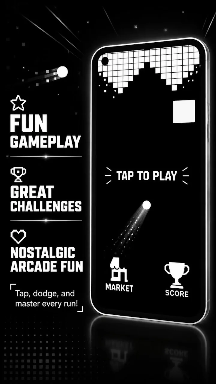 Void Shift: Minimal Arcade screenshot 1