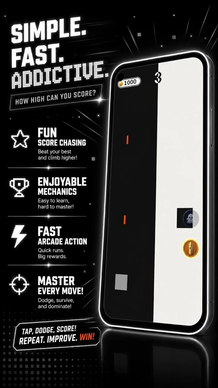Void Shift: Minimal Arcade screenshot 2